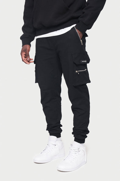 cargo-pant-with-cuffed-hem-black