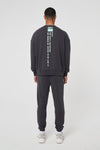 GRAFITTI RELAXED JOGGER - CHARCOAL