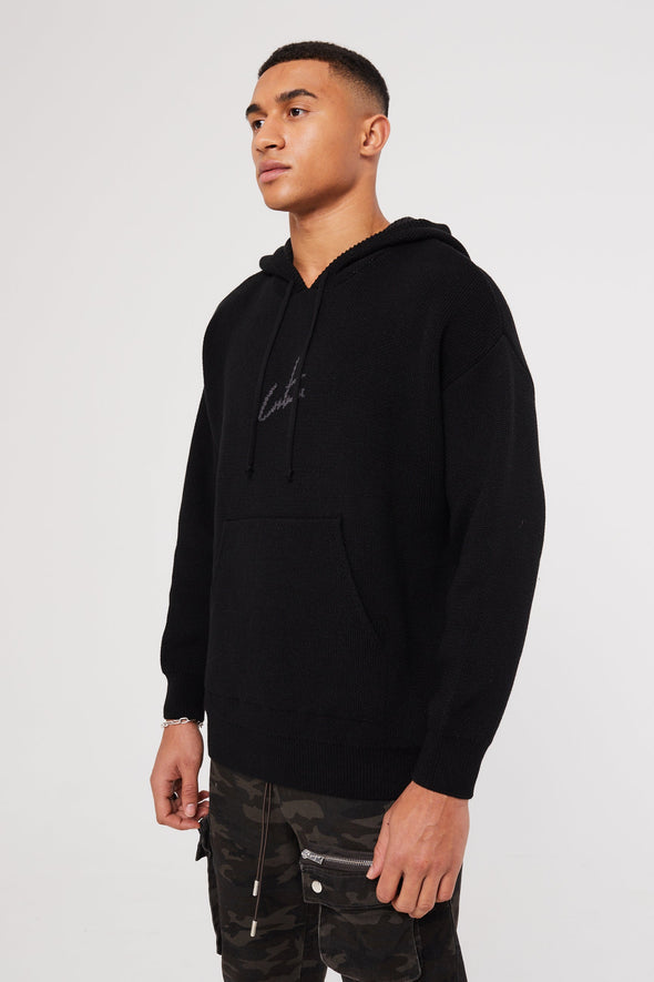 premium-essentials-knitted-relaxed-hoodie-black
