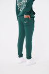 WORLDWIDE GRAPHIC RELAXED FIT JOGGERS - GREEN