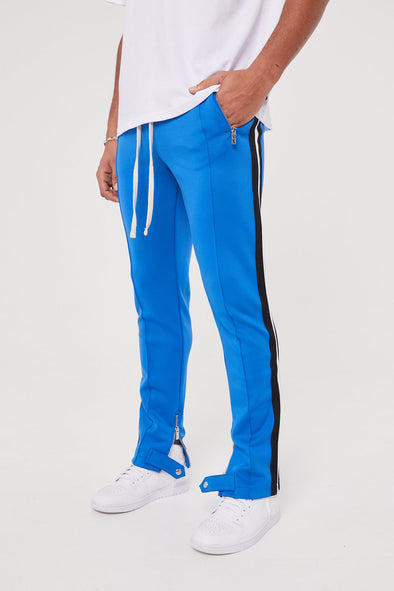 SIDE STRIPE NEOPRENE TRACK PANTS