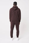 ESSENTIALS RELAXED FIT HOODIE - BROWN