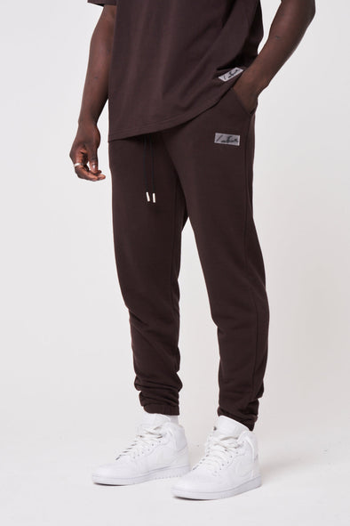 ESSENTIALS RELAXED FIT JOGGERS - BROWN